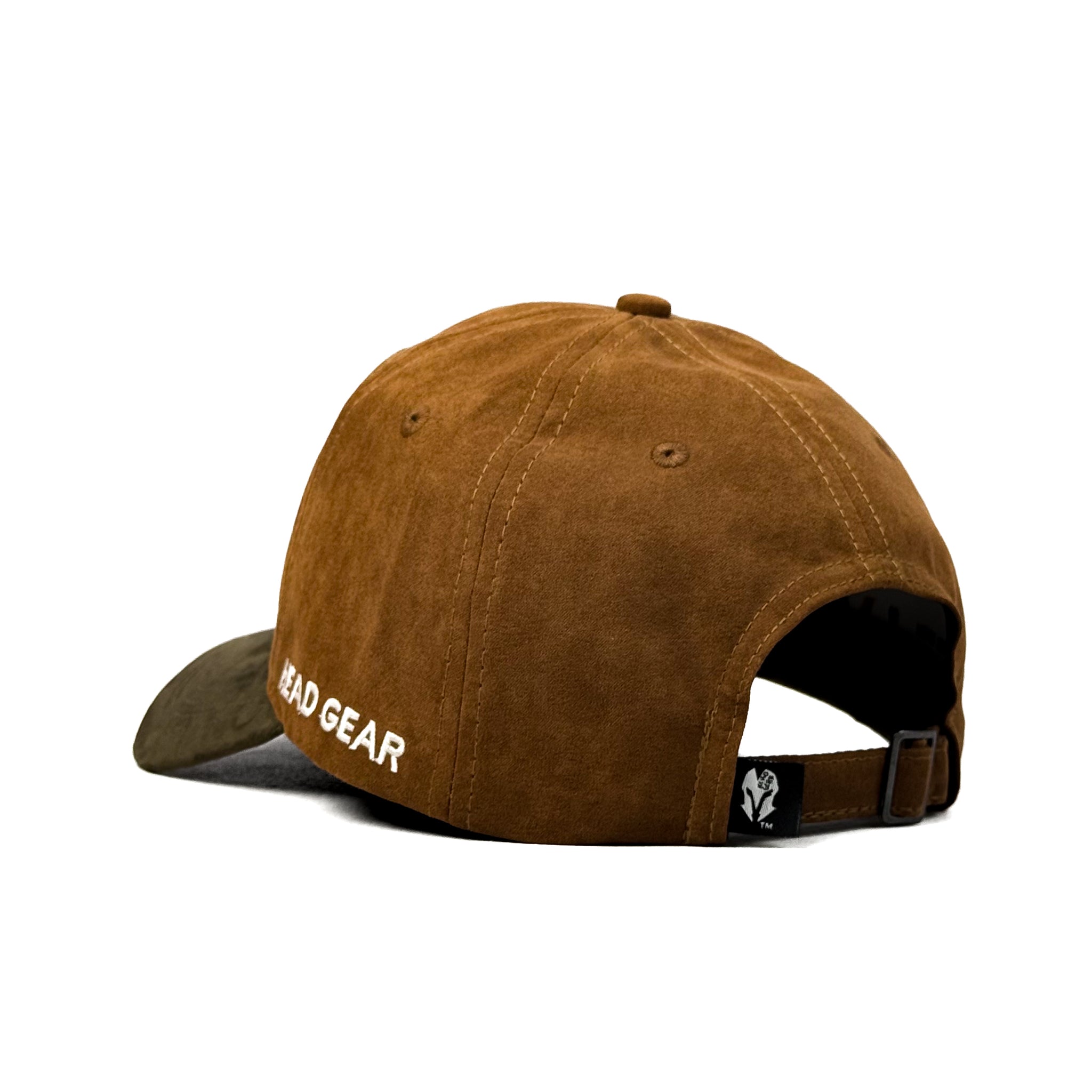 HEAD GEAR BROWN OLIVE DUAL TONE CAP