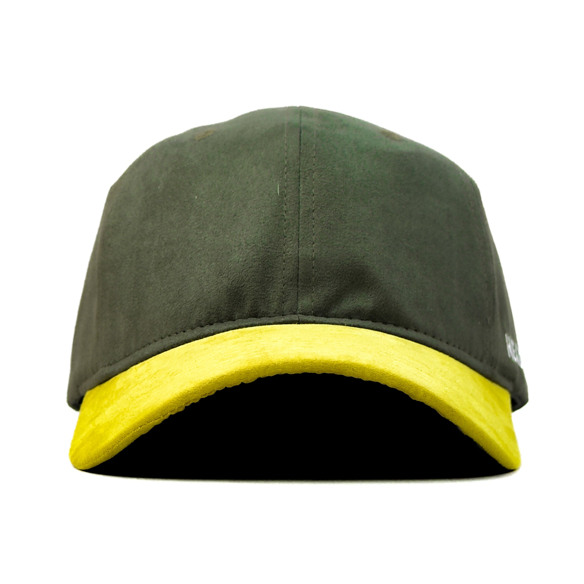 HEAD GEAR DARK GREEN YELLOW DUAL TONE CAP