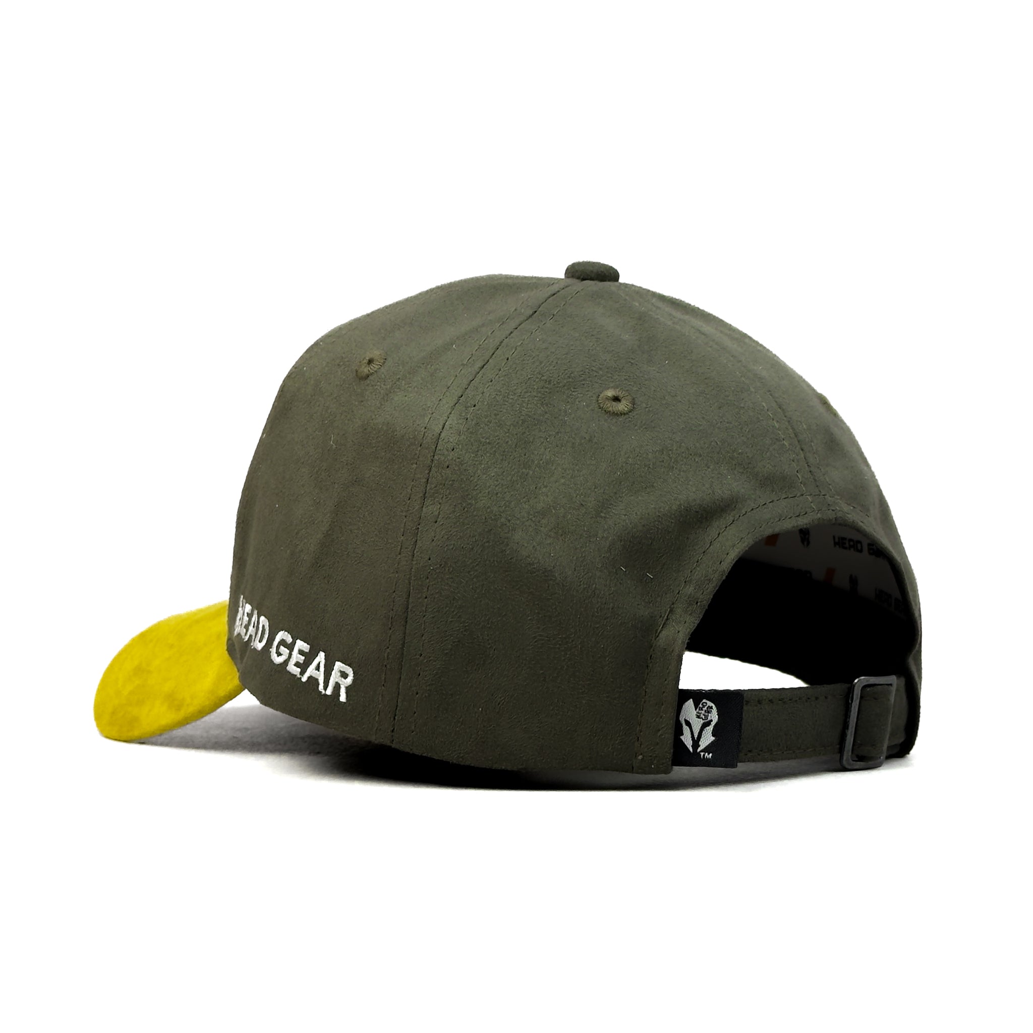 HEAD GEAR DARK GREEN YELLOW DUAL TONE CAP