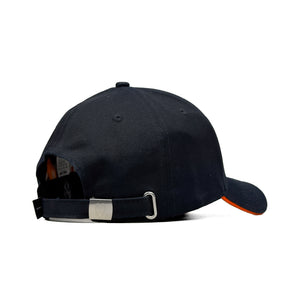 HEAD GEAR BLACK WITH ORANGE SANDWICH CAP