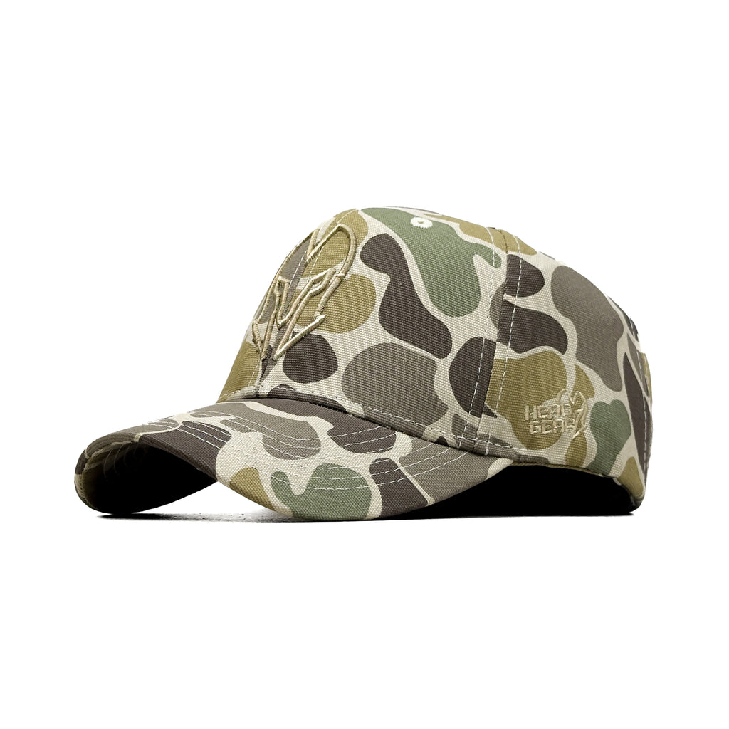 HEAD GEAR CAMOUFLAGE SUPER CANVAS CAP