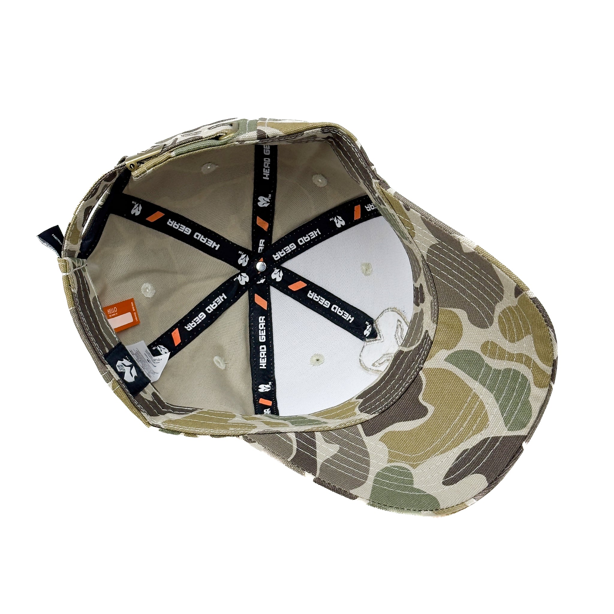 HEAD GEAR CAMOUFLAGE SUPER CANVAS CAP