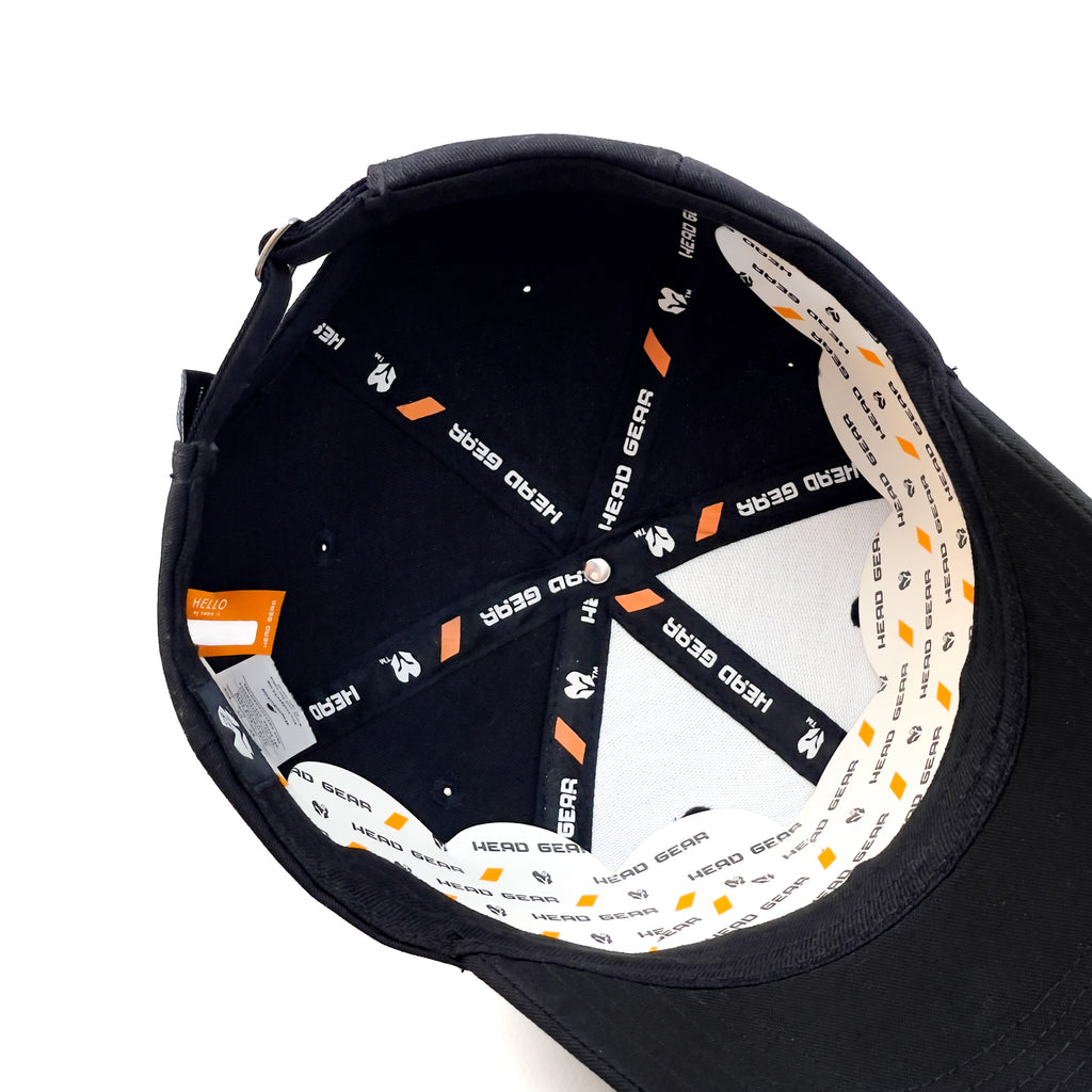 HEAD GEAR SYLHET BLACK CAP