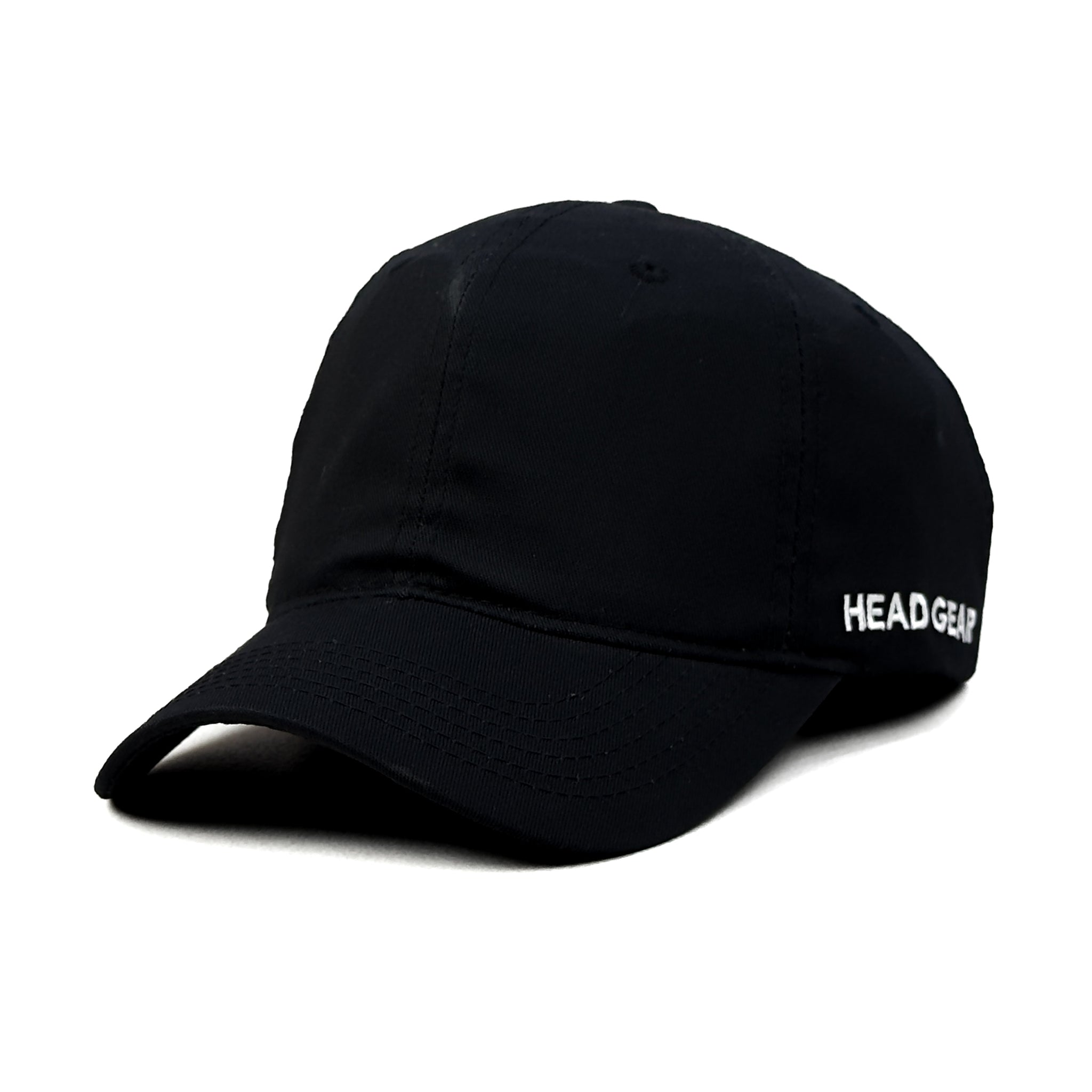 HEAD GEAR BASIC BLACK CAP