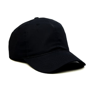 HEAD GEAR BASIC BLACK CAP