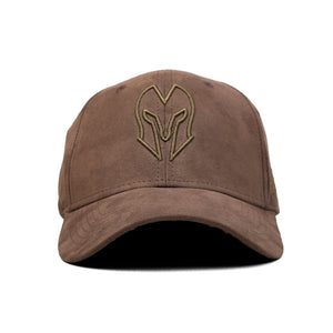 HEAD GEAR COFFEE SUPER SUEDE CURVED VISOR CAP