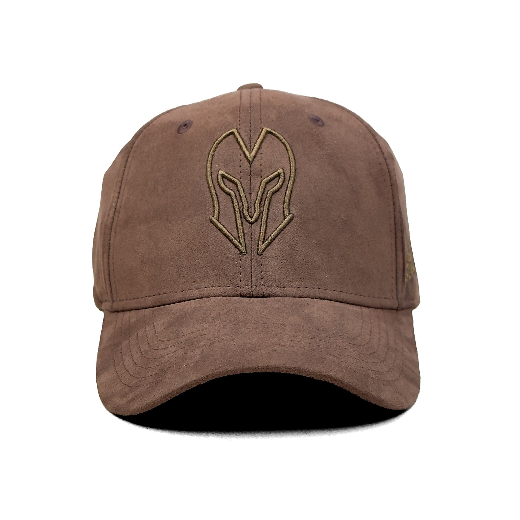 HEAD GEAR COFFEE SUPER SUEDE CURVED VISOR CAP