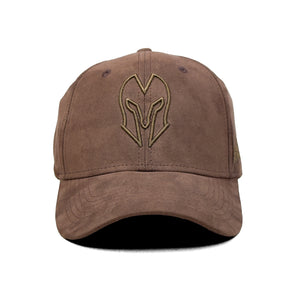 HEAD GEAR COFFEE SUPER SUEDE CURVED VISOR CAP