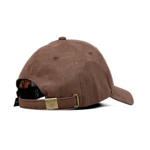 HEAD GEAR COFFEE SUPER SUEDE CURVED VISOR CAP