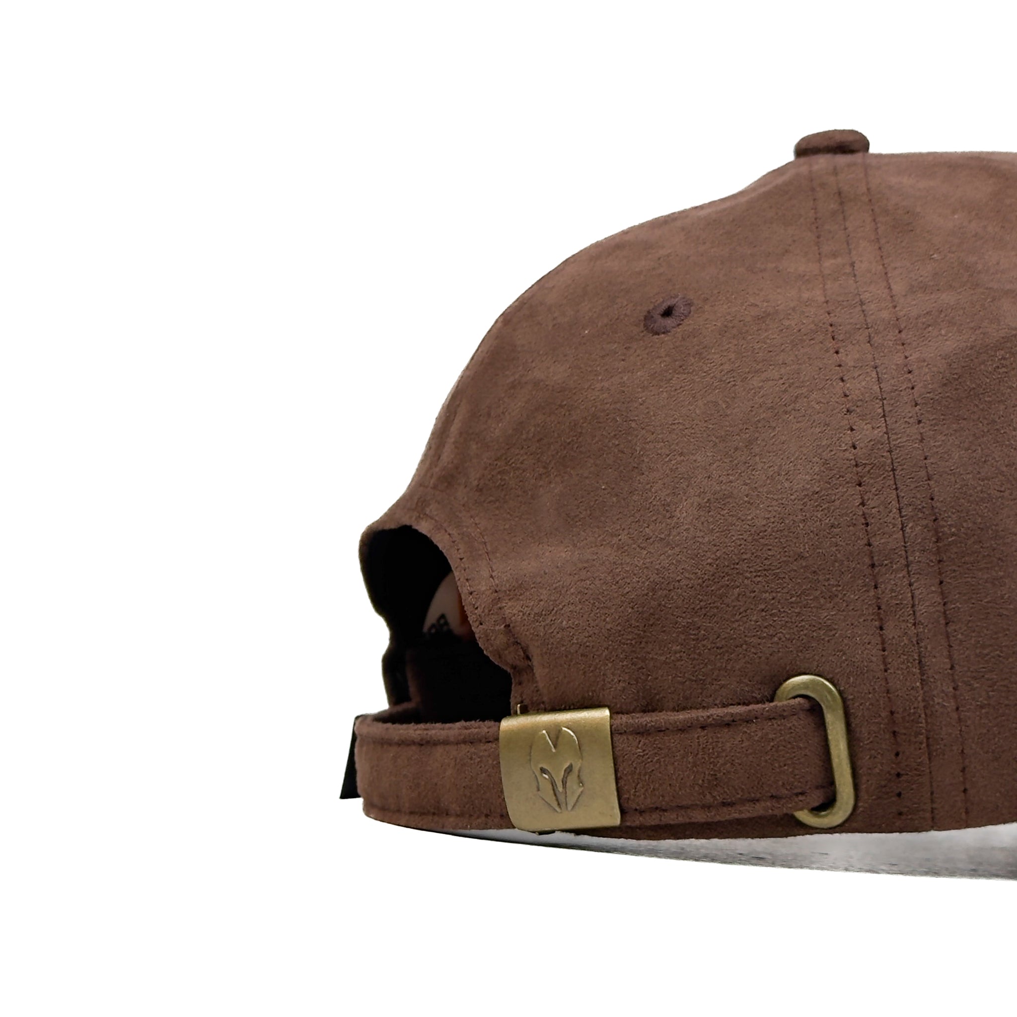 HEAD GEAR COFFEE SUPER SUEDE CURVED VISOR CAP