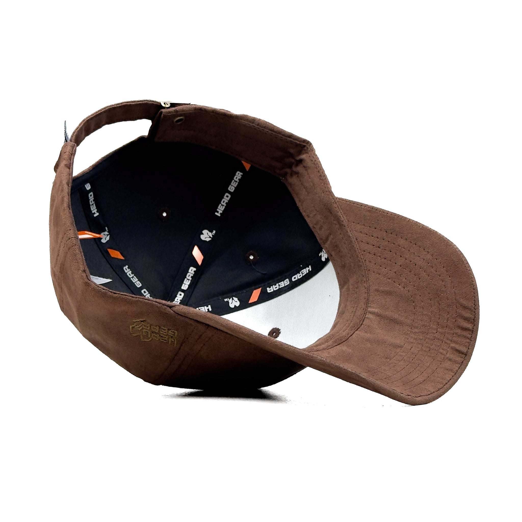 HEAD GEAR COFFEE SUPER SUEDE CURVED VISOR CAP