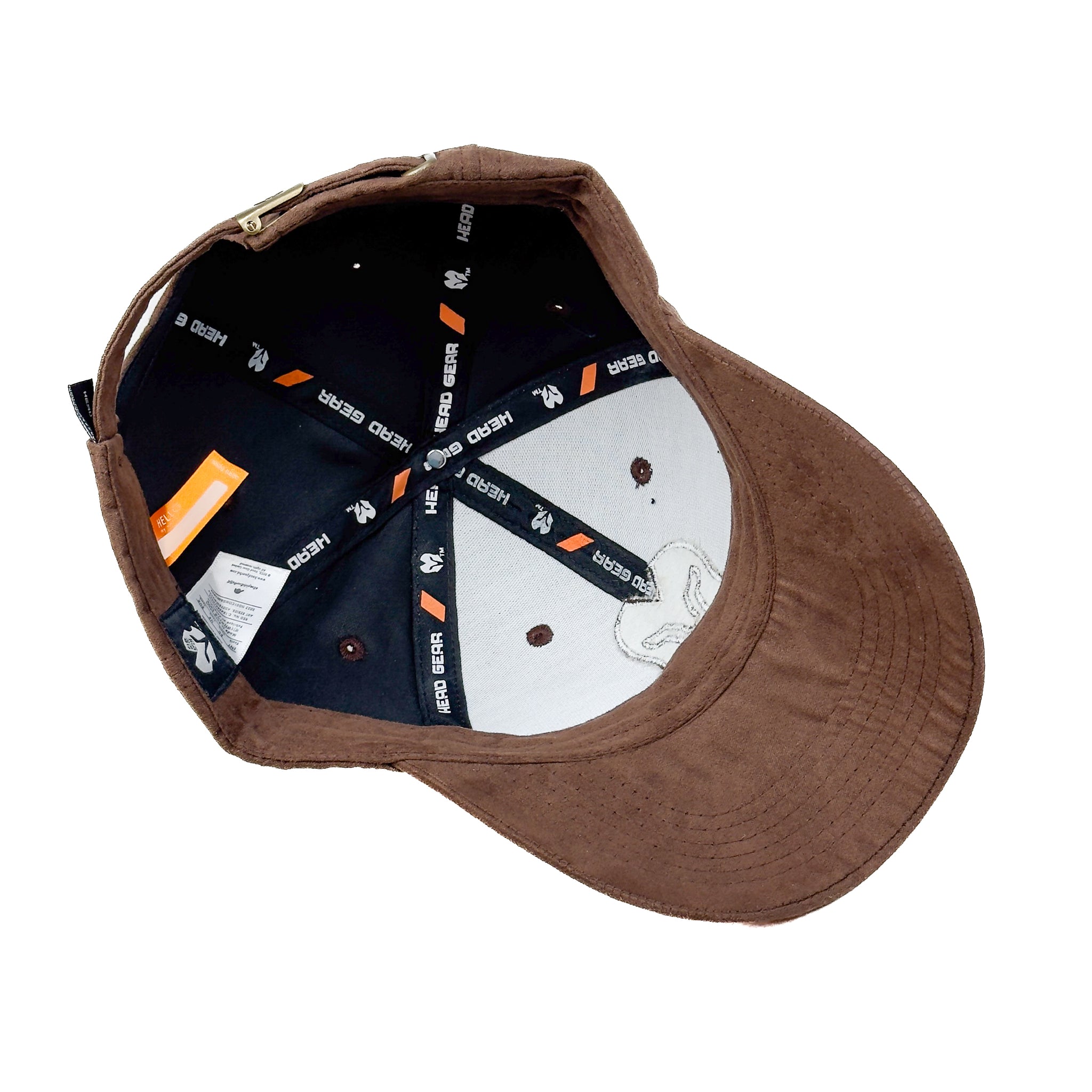 HEAD GEAR COFFEE SUPER SUEDE CURVED VISOR CAP