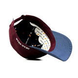 HEAD GEAR BASIC PURPLE WINE DUAL TONE CAP