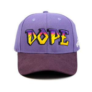 HEAD GEAR PURPLE DOPE CURVED VISOR CAP