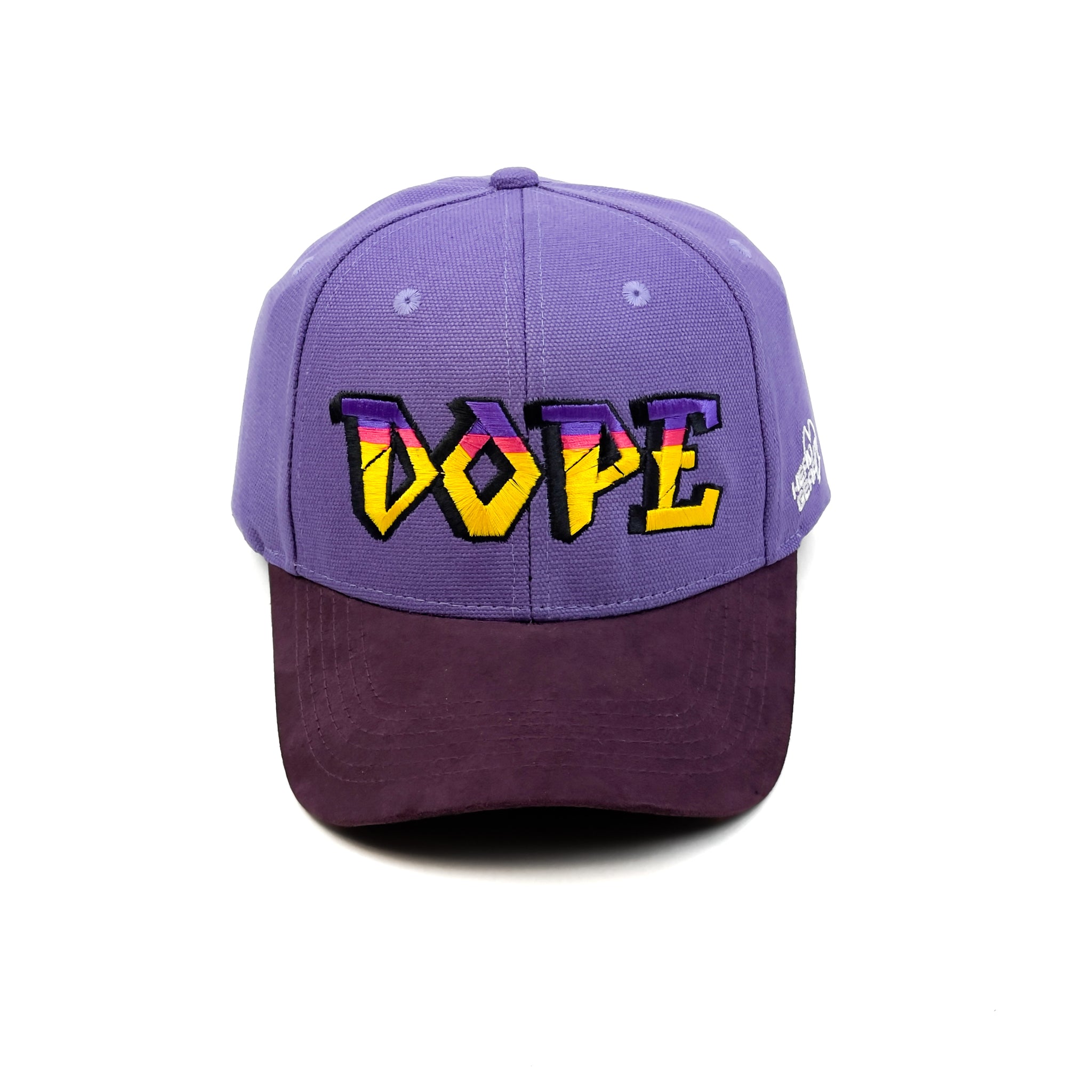 HEAD GEAR PURPLE DOPE CURVED VISOR CAP