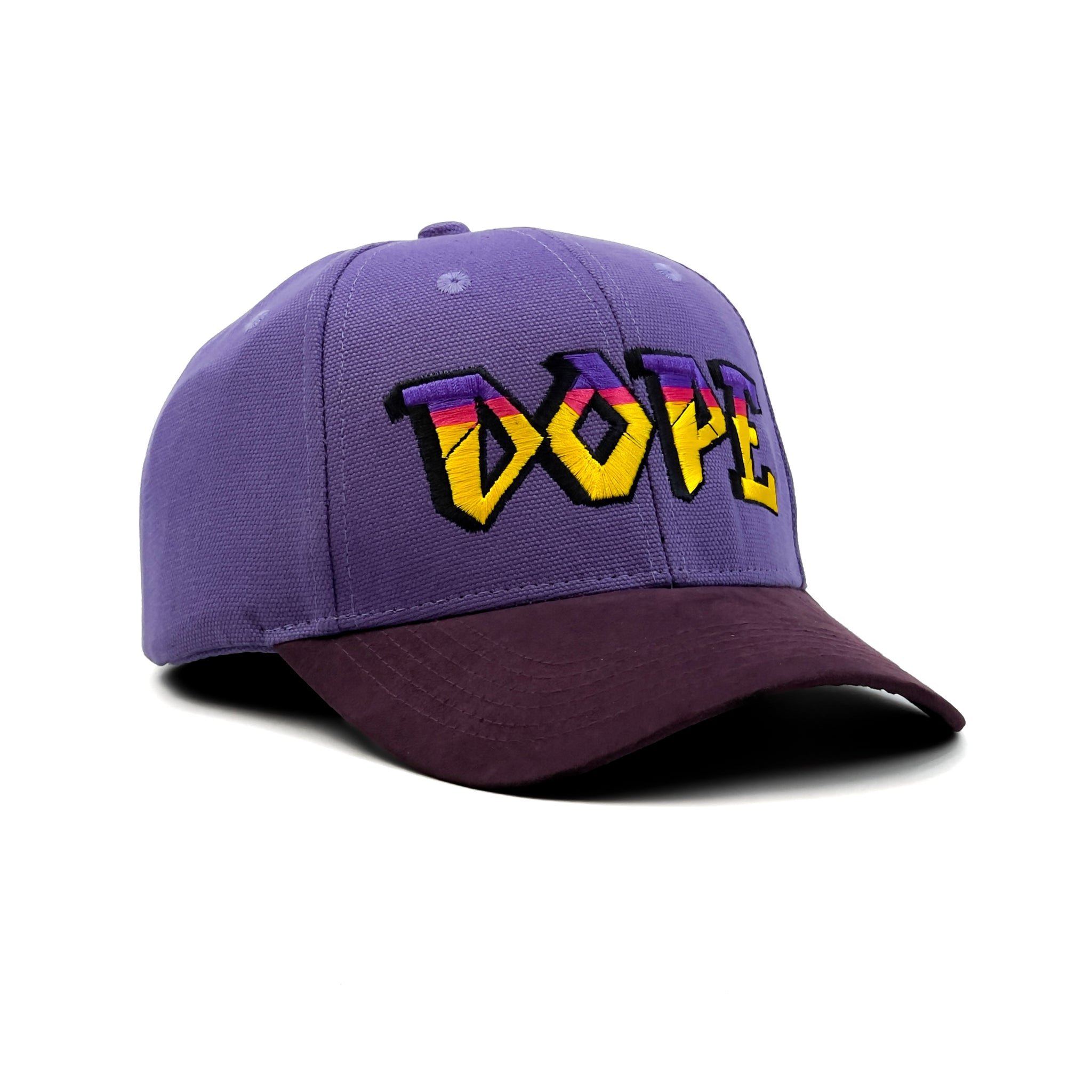 HEAD GEAR PURPLE DOPE CURVED VISOR CAP