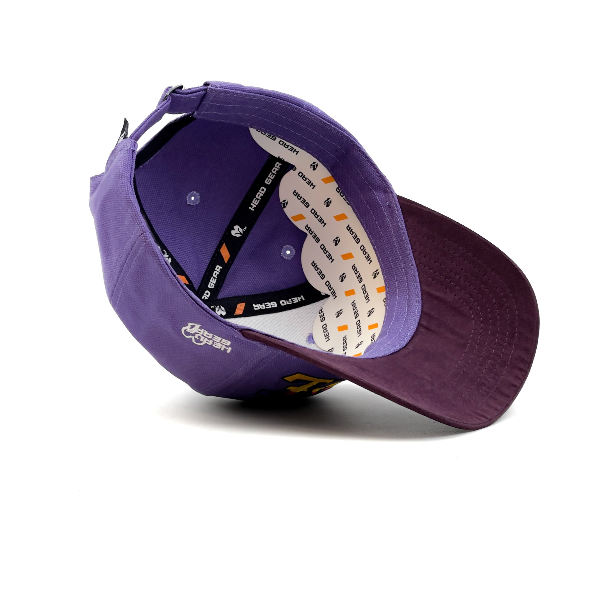 HEAD GEAR PURPLE DOPE CURVED VISOR CAP