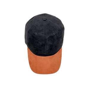 HEAD GEAR BLACK ORANGE DUAL TONE CAP