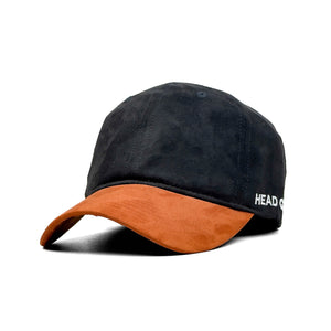 HEAD GEAR BLACK ORANGE DUAL TONE CAP