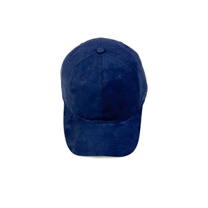 HEAD GEAR BASIC SUEDE NAVY BLUE CAP