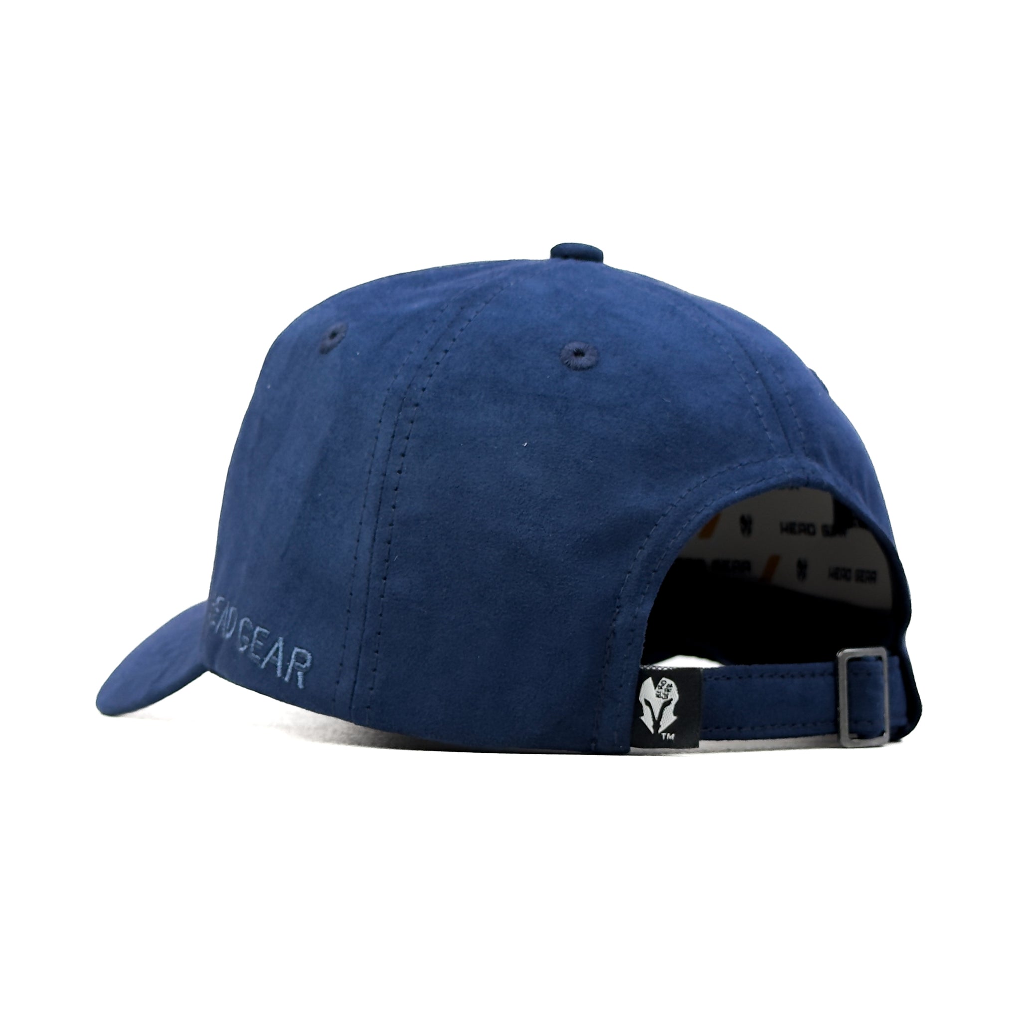 HEAD GEAR BASIC SUEDE NAVY BLUE CAP