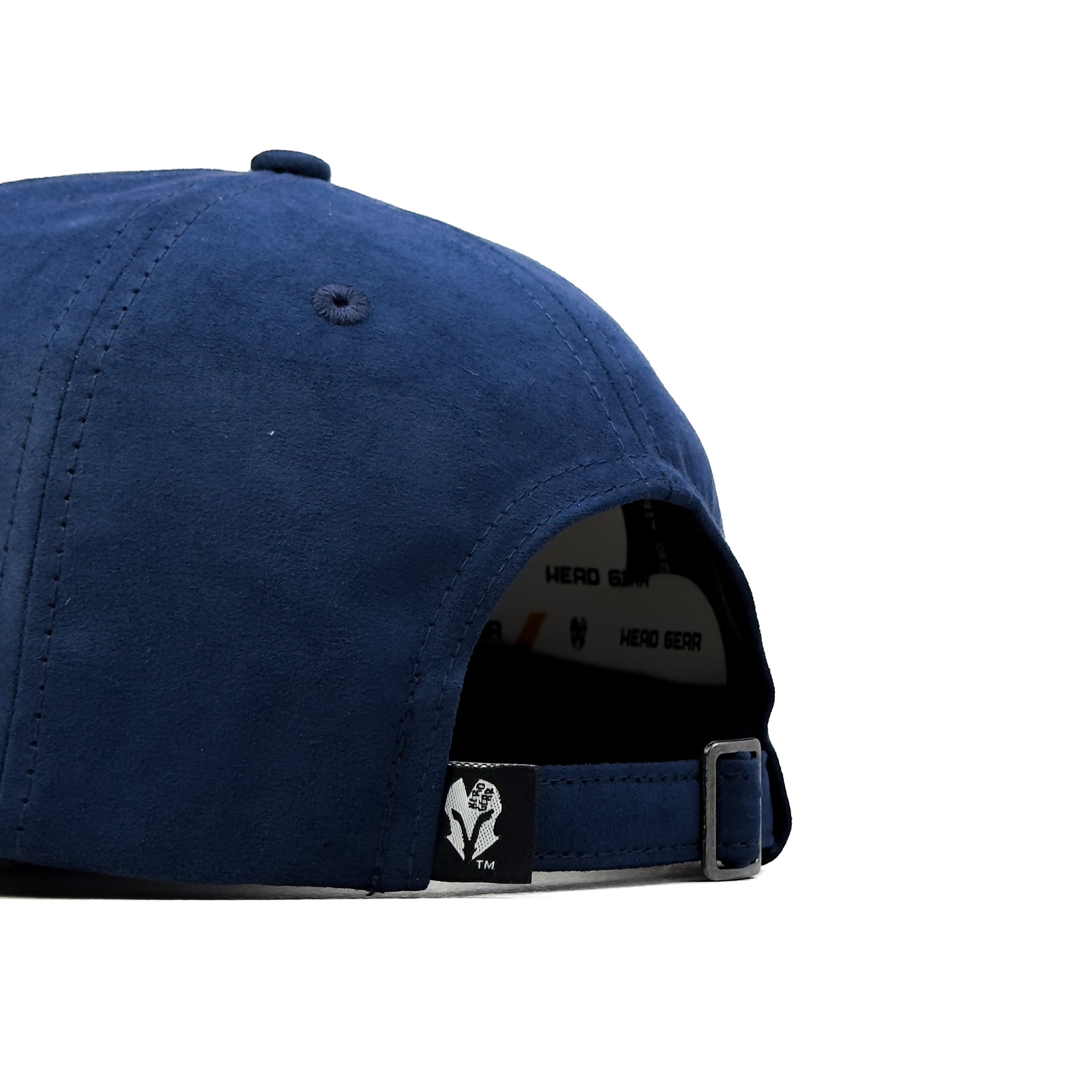 HEAD GEAR BASIC SUEDE NAVY BLUE CAP