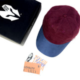 HEAD GEAR BASIC PURPLE WINE DUAL TONE CAP