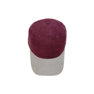 HEAD GEAR ANTIQUE RUBY LIGHT GRAY DUAL TONE CAP