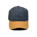 HEAD GEAR ARSENIC GRAY GOLD DUAL TONE CAP