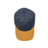 HEAD GEAR ARSENIC GRAY GOLD DUAL TONE CAP