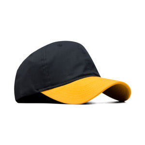 HEAD GEAR BLACK YELLOW DUAL TONE CAP