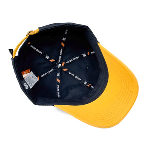 HEAD GEAR BLACK YELLOW DUAL TONE CAP