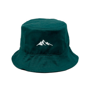 HEAD GEAR MOUNTAIN DARK GREEN BUCKET HAT