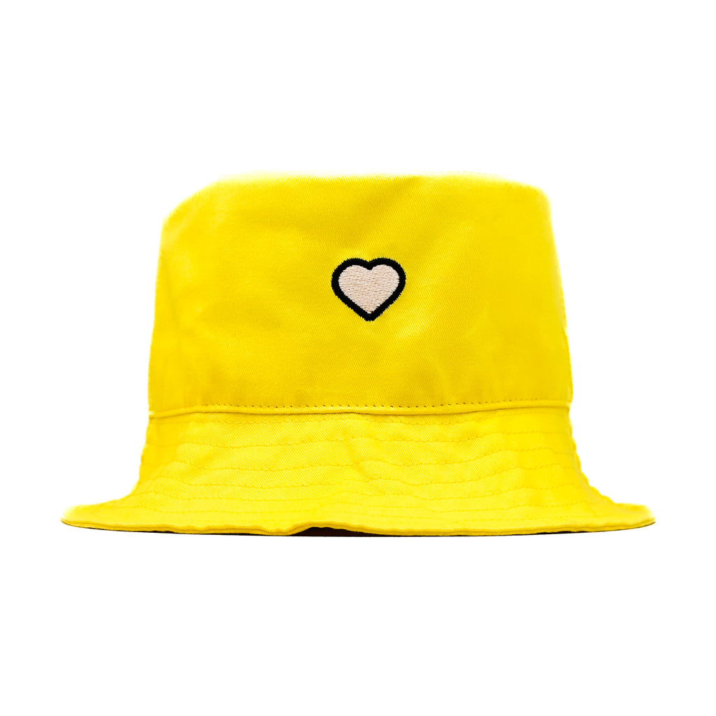 HEAD GEAR SUNNY HEART BUCKET HAT