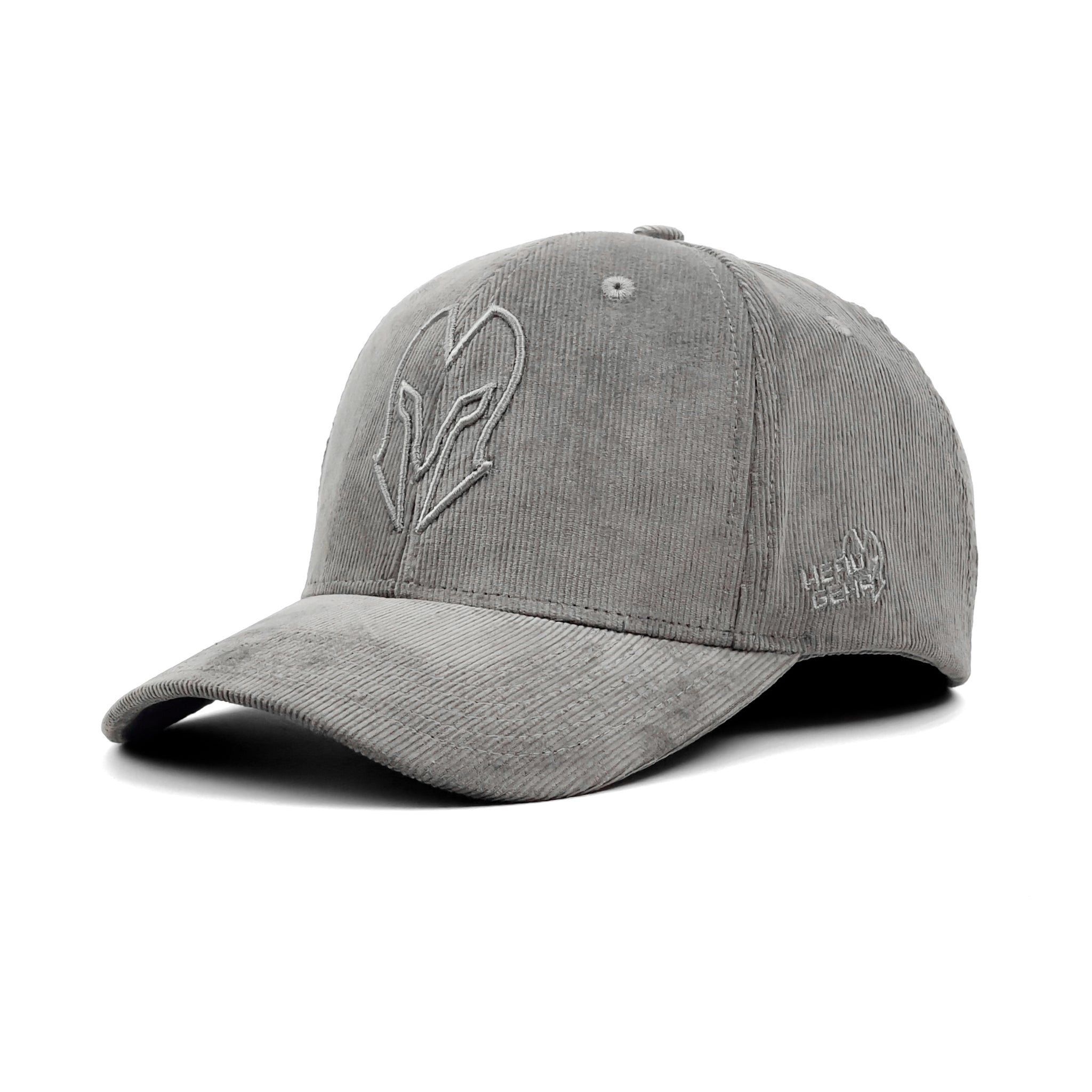 HEAD GEAR GLACIER GREY SUPER CORD CAP