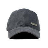 HEAD GEAR CHARCOAL GRAY RUSTIC METAL CAP