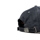 HEAD GEAR CHARCOAL GRAY RUSTIC METAL CAP