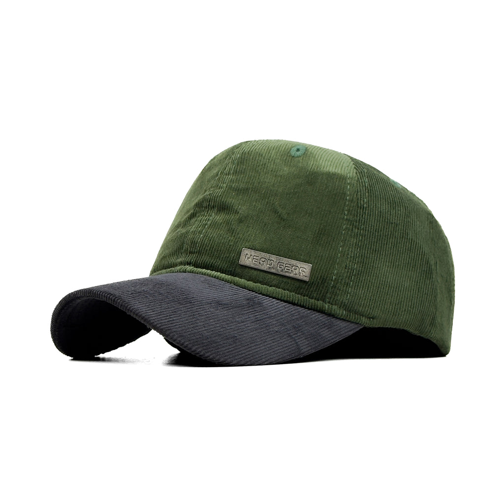 HEAR GEAR GREEN CHARCOAL DUAL TONE RUSTIC METAL CAP