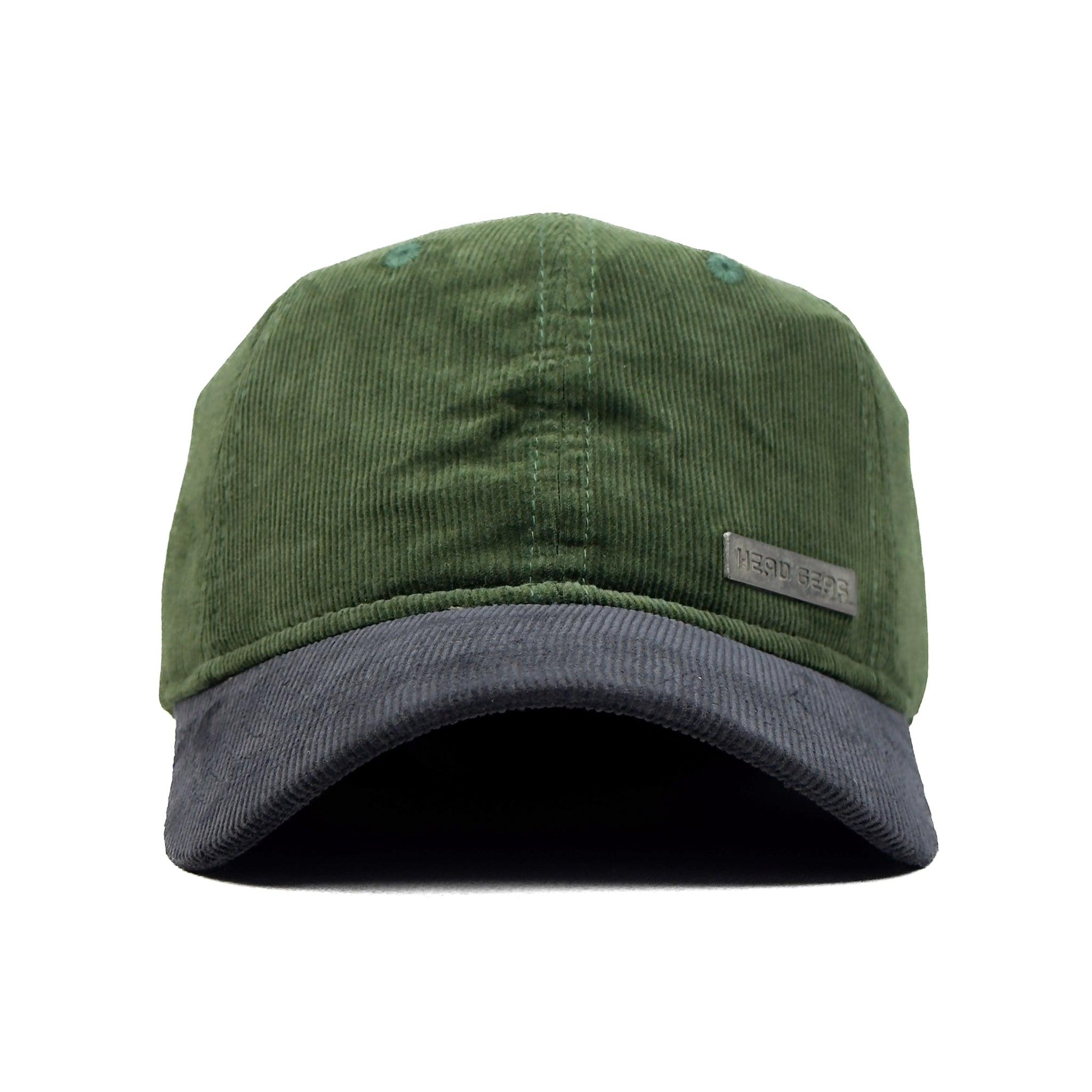 HEAR GEAR GREEN CHARCOAL DUAL TONE RUSTIC METAL CAP