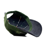 HEAD GEAR GREEN CHARCOAL DUAL TONE RUSTIC METAL CAP