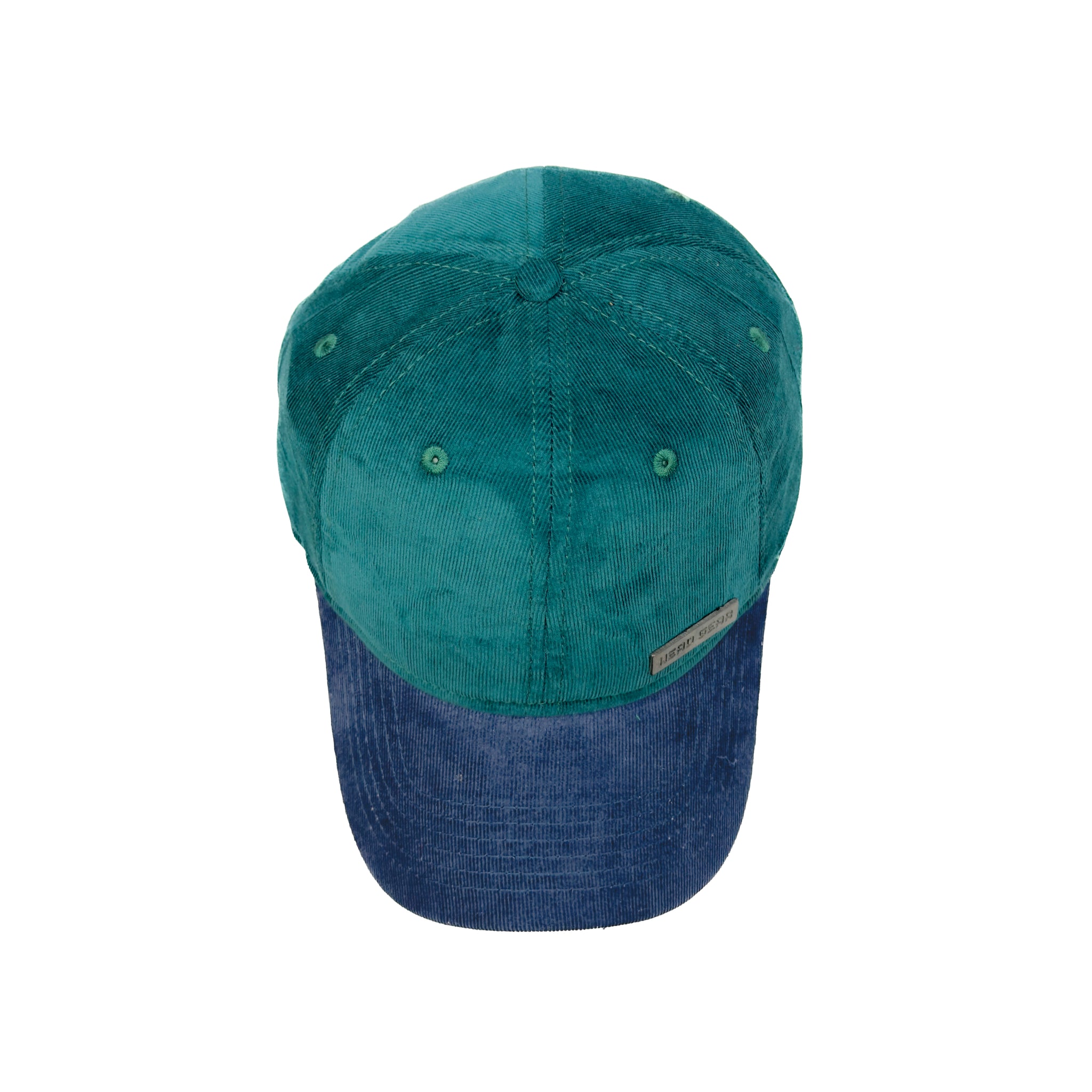 HEAD GEAR INDIGO NAVY BLUE DUAL TONE RUSTIC METAL CAP