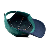 HEAD GEAR INDIGO NAVY BLUE DUAL TONE RUSTIC METAL CAP