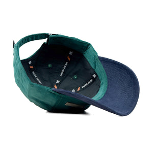 HEAD GEAR INDIGO NAVY BLUE DUAL TONE RUSTIC METAL CAP