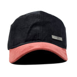 HEAD GEAR BLACK SALMON DUAL TONE RUSTIC METAL CAP
