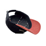 HEAD GEAR BLACK SALMON DUAL TONE RUSTIC METAL CAP