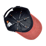 HEAD GEAR BLACK SALMON DUAL TONE RUSTIC METAL CAP