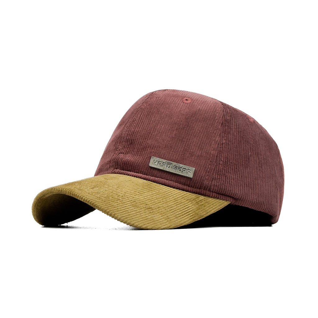 HEAD GEAR COFFEE OLIVE DUAL TONE RUSTIC METAL CAP