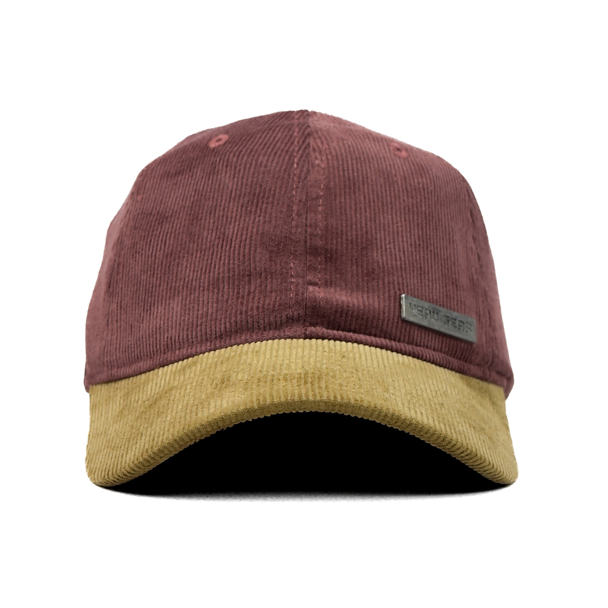 HEAD GEAR COFFEE OLIVE DUAL TONE RUSTIC METAL CAP