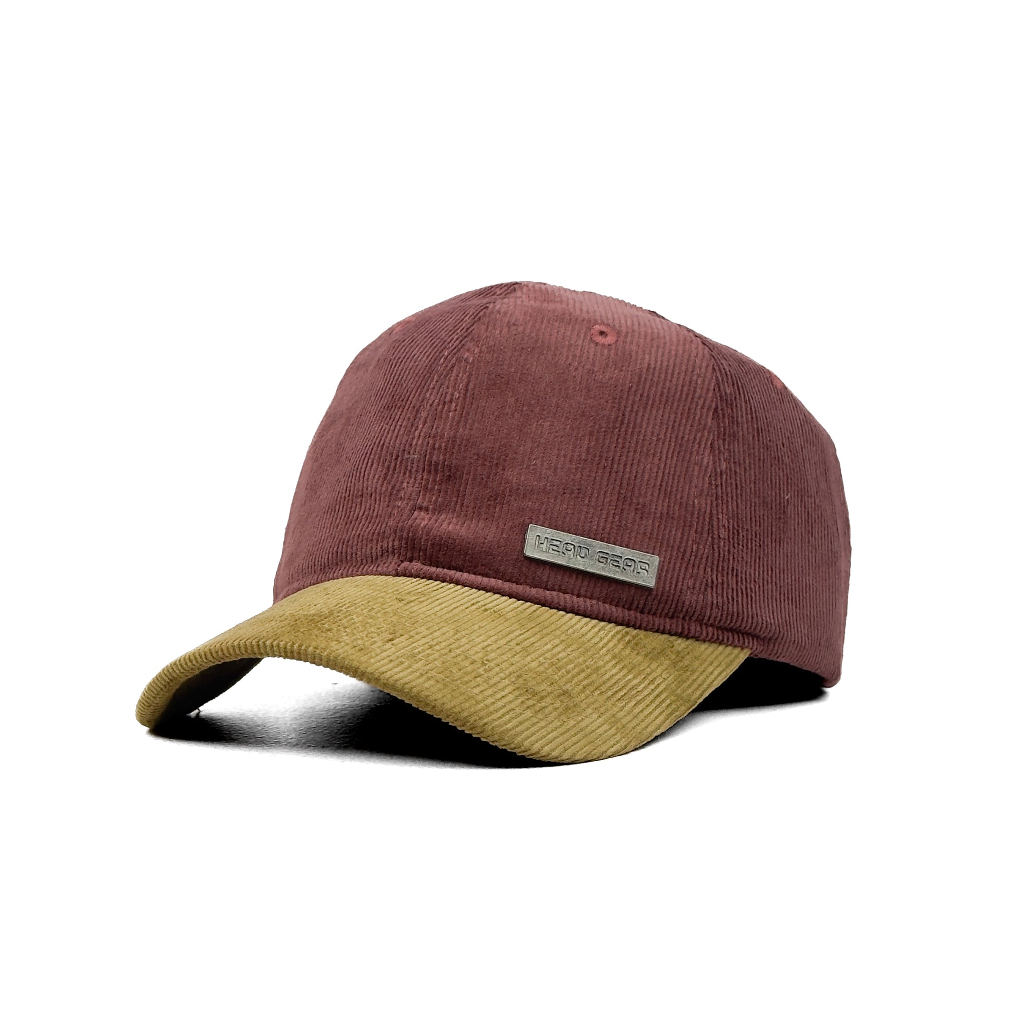 HEAD GEAR COFFEE OLIVE DUAL TONE RUSTIC METAL CAP