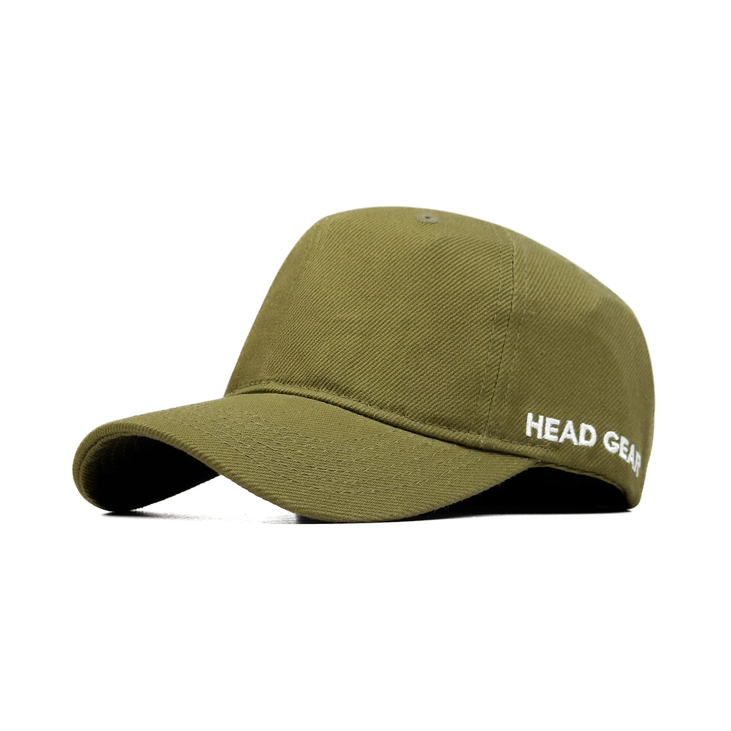 HEAD GEAR BASIC ARMY GREEN CAP